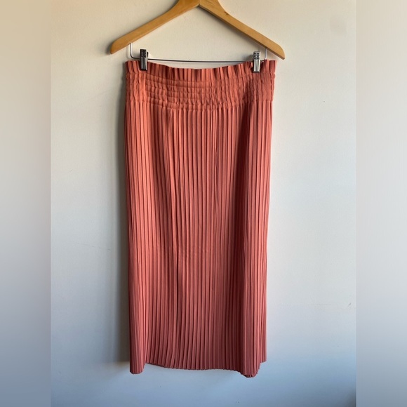 NWT A.L.C.|| Pink/Orange Midi Skirt, Size 8 - Picture 5 of 7
